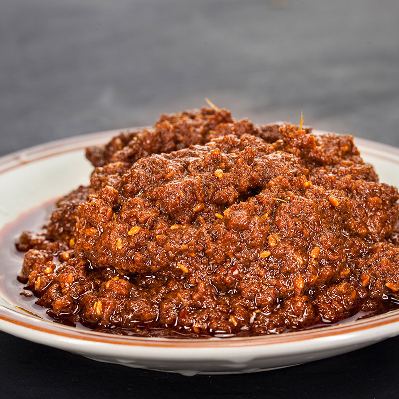 高清 德和猪肉酱帽子罐头420g瓶炸酱拌面酱杂酱方便