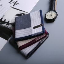 And wood-remembered high-end handkerchief pure cotton men handkerchief with sweat-wiping sweat with all cotton soft presents