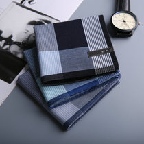 And mummy Leslie pure cotton mens handkerchief Absorbent Rubbing Sweat vintage old handkerchief Carry-on Birthday Present