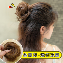 Wig semi-ball head Hairband plate hair Bud wig female hair bag Hanfu hair curler grip fluffy simulation