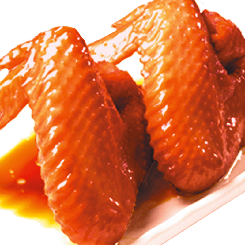 修文食品 熟食卤味鸡翅办公休闲小吃蜜汁鸡翅膀真空小包装210g