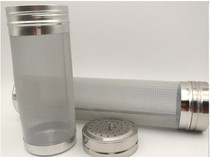 Stainless steel wine flowers in boiling pore size about 60 mesh dry cast filter barrel Wine Flower Filter Barrel