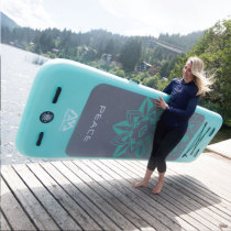 Aqua Marina's scramble on the quiet yoga board sup paddle skateboard