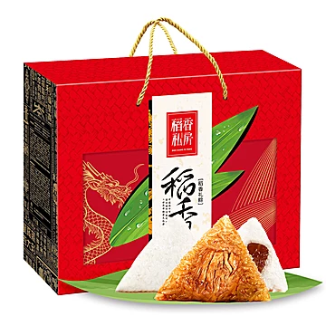 稻香村粽子礼盒5味12粽1240g[4元优惠券]-寻折猪
