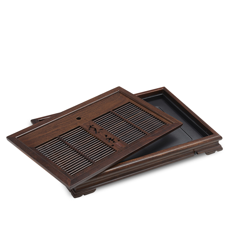 Tang suit household contracted solid wood, wood tea tray tea sets tea set drainage waterlogging under caused by excessive rainfall type tray was dry sea mercifully tea set