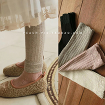 Clear cabin spot {Peach pie} South Korean childrens clothing 2021 Winter lace lace girls crater strips of underpants 241