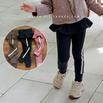 Clear Cabin Spot Peach Pie South Korea Boy Clothing 2020 Winter Girl Casual Bar 100 Hitch Cashmere Dress Pants 334