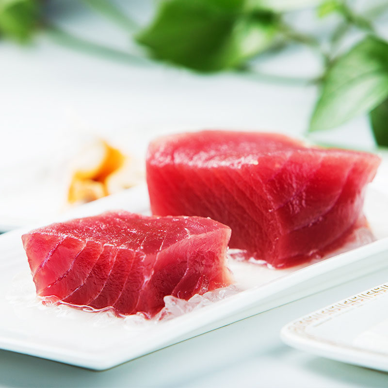 渔太平大目金枪鱼刺身500g 新鲜深海冰鲜生鱼片 冷冻肉块生鲜食材