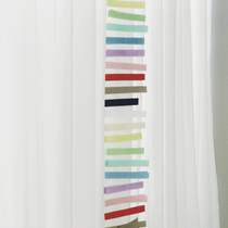 Decorative Pendant Swivel Note Bell Pan Pendant Home Ornament Children Room Felt Windbell Wall-mounted Adornment