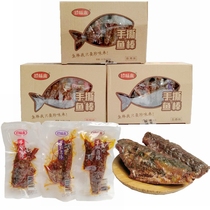 Rare taste to rip fish sticks 30g bag spicy barbecue flavor spiced ready-to-eat fish snacks mackerel separate packaging
