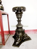 Bench Desk Case) Furnishing Home Decoration-like room Old Gilded Base Bell Base Decoration) Home Soft