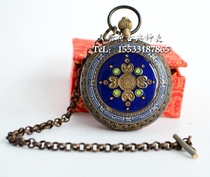 Pocket watch Mechanical old-fashioned winding antique Dong imitation Palace Museum movie props pocket watch