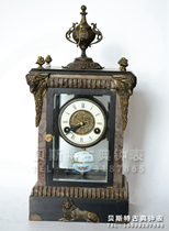 Eurostyle classical casting bronze rationalite clocks) The marble bell mechanical vintage Four-Ming clocks) Home Decoration Antique Clocks