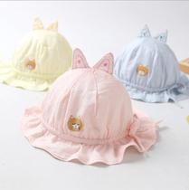 Baby Hats Spring Autumn Slim SUN HAT FEMALE BABY BOY FISHERMAN HAT CHILDREN CUTE SUPER CUTE SUNSCREEN HAT SUMMER SEASON
