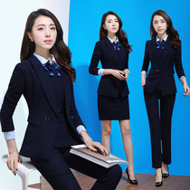 Formal womens suit Autumn and winter suit temperament goddess fan professional small suit jacket fashion vest interview work suit