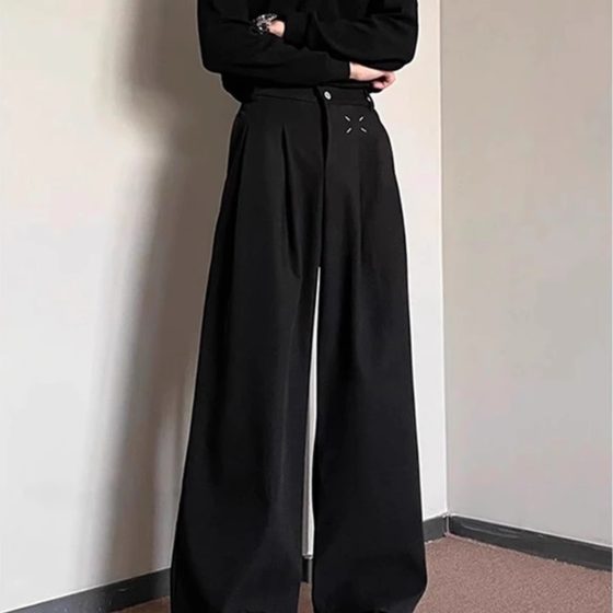 Naples Kendo Trousers Men's Summer High-end Drop Wide Legs Cleanfit Straight Sliding Pants
Naples Kendo Trousers Men's Summer High-end Drop Wide Legs Cleanfit Straight Sliding Pants