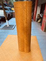 Folk handicraft bamboo mat bamboo mat dark old Burr edge decoration decoration wall ceiling bamboo mat