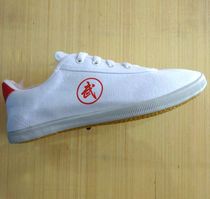 Double star square fitness shoes Square dance shoes White shoes Canvas shoes Martial arts shoes Tai Chi shoes Running fitness shoes