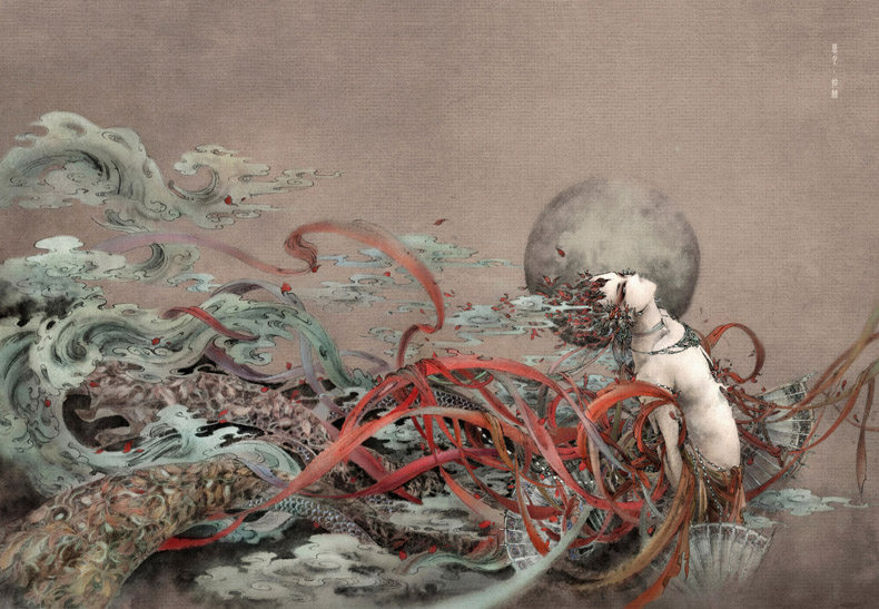 洛煌笈 精装版viki_lee 送精美书签 黑白画意 国风美学画师水墨精选