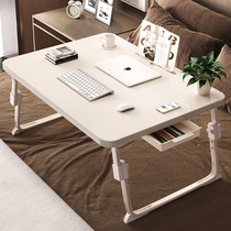 Lifting Bed Small Table Learning Desk Bedroom Sitting Ground Student Dorm Room With Small Table Floating Window Folded Easy