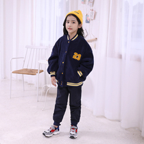 Girl coat autumn and winter lamb cashmere 2021 new large childrens foreign atmosphere thick loose girl warm coat tide