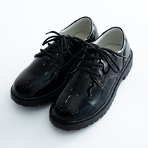 June 1 Childrens Day Leather shoes Boys and Girls Black Leather Shoes Performance shoes Black Childrens Shoes Primary School registrant small leather shoes