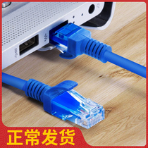 Super Category 5 network cable home high-speed laptop broadband cable indoor 100 megaoptical fiber 1M 5 short
