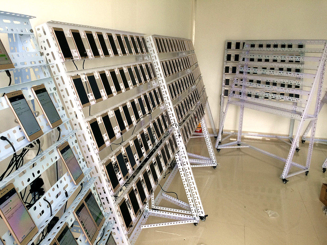 手机架子_手机座微商群控安卓4s5c6s多功能平板架手游