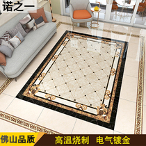 Simple modern living room tiles parquet floor tiles home aisle corridor puzzle tiles Gilded Gem gilded throbbed brick