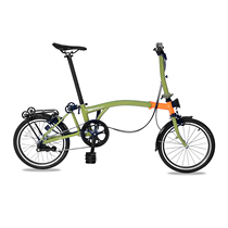Small cloth folding car week eght folding bike domestically made small Binner 3 speed S with chrome molybdenum steel 16 inches