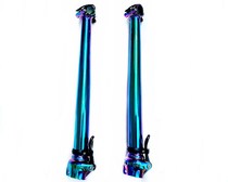 Folding car electroplating colorful head tube bicycle head tube 412 integrated quick release head tube suitable for folding car