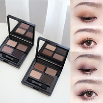 JILL LEEN Crystal four-color eye shadow 02 matte milk tea earth color new platter smoked ROSE 06