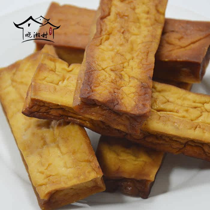 湖南怀化特产农家自制柴火烟熏香干子 豆腐干 腊香干子 五片装