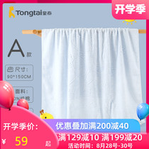  Tongtai baby bath towel spring and autumn newborn baby big towel pure cotton super soft absorbent gauze bath towel quilt