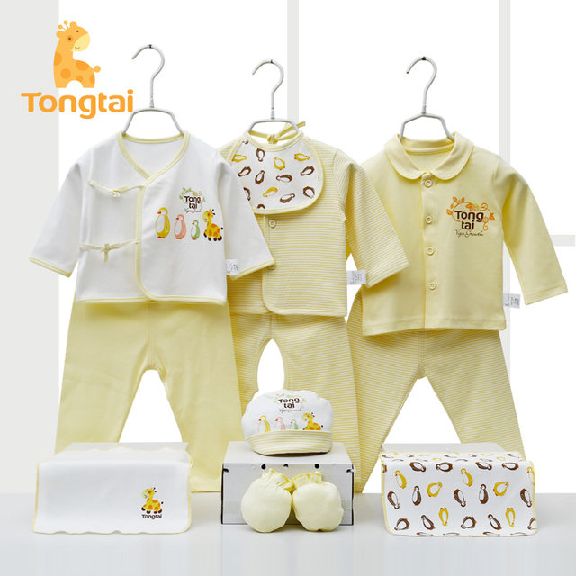 Tongtai gift box newborn baby spring and autumn suit newborn baby full moon clothes mother and baby supplies just born gift Tongtai gift box newborn baby spring and autumn suit newborn baby full moon clothes mother and baby supplies just born gift
