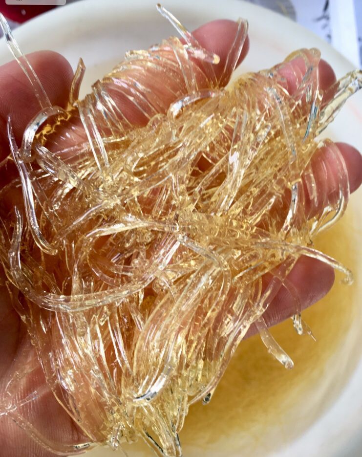正品巨昌合成翅丝风味粉丝翅针400g 人造翅素鱼翅仿翅
