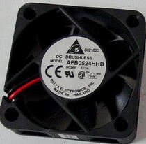 AFB0524HHB DC24V 0 12A DELTA 50*50*15 double ball axial fan