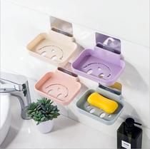 Incognito paste soap box Toilet plastic drain soap holder Bathroom cartoon soap holder Soap box soap holder