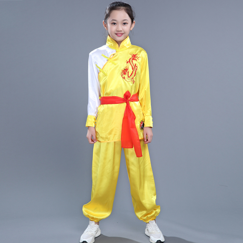 Boys Martial arts Kungfu & TaiChi Uniforms for Girls Children martial