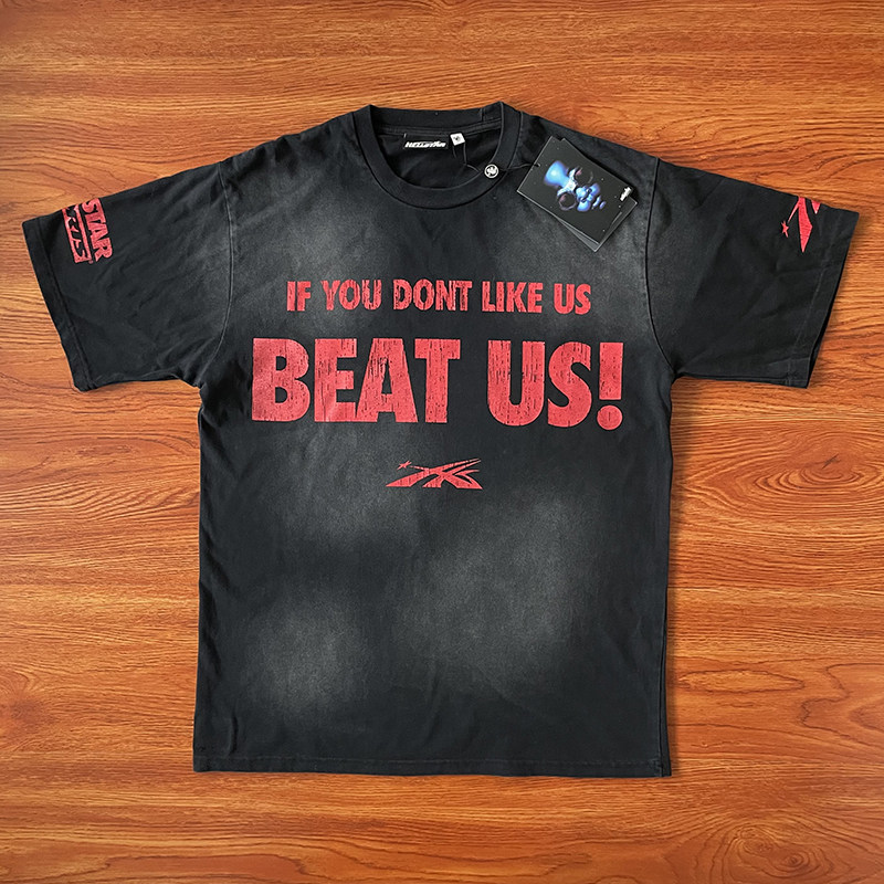 Hellstar Gel Sport Logo tee unisex cotton short-sleeved T-shirt