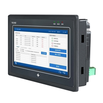You control 7-inch touch screen PLC all-in-one machine is fully compatible with Delta ES2 command high-speed pulse analog temperature input