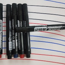 Marker pen big Pen Express with big head pen oil big head pen Red and Blue Black three color single head