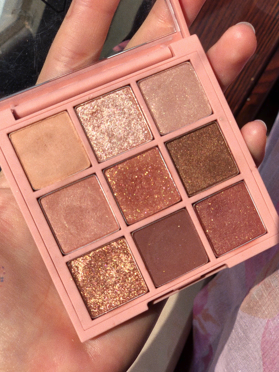 3ce九宫格眼影盘9色哑光珠光南瓜豆沙