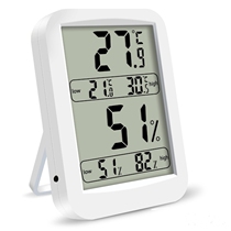 New indoor large screen with the same screen display high and low temperature humidity memory high precision digital electronic humidity meter