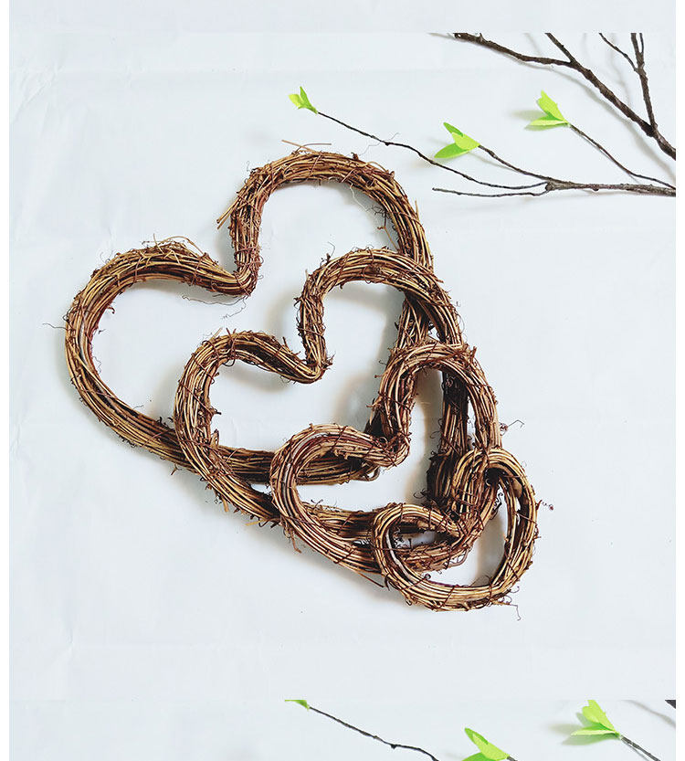 藤条编织藤环婚庆藤圈diy幼儿园干花环创材料圣诞节装饰