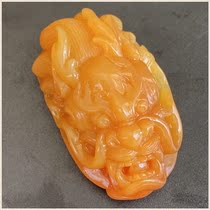 Huanglongyu Myanmar Huangyu Dragon Brand Zodiac Dragon Pendant Pendant Handlebar Boutique Jade Dragon Jade Men and Womens models