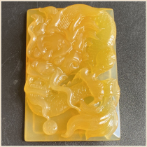 Huanglongyu Myanmar Huangyu Dragon Brand Zodiac Dragon Pendant Pendant Handlebar Boutique Jade Dragon Jade Men and Womens models