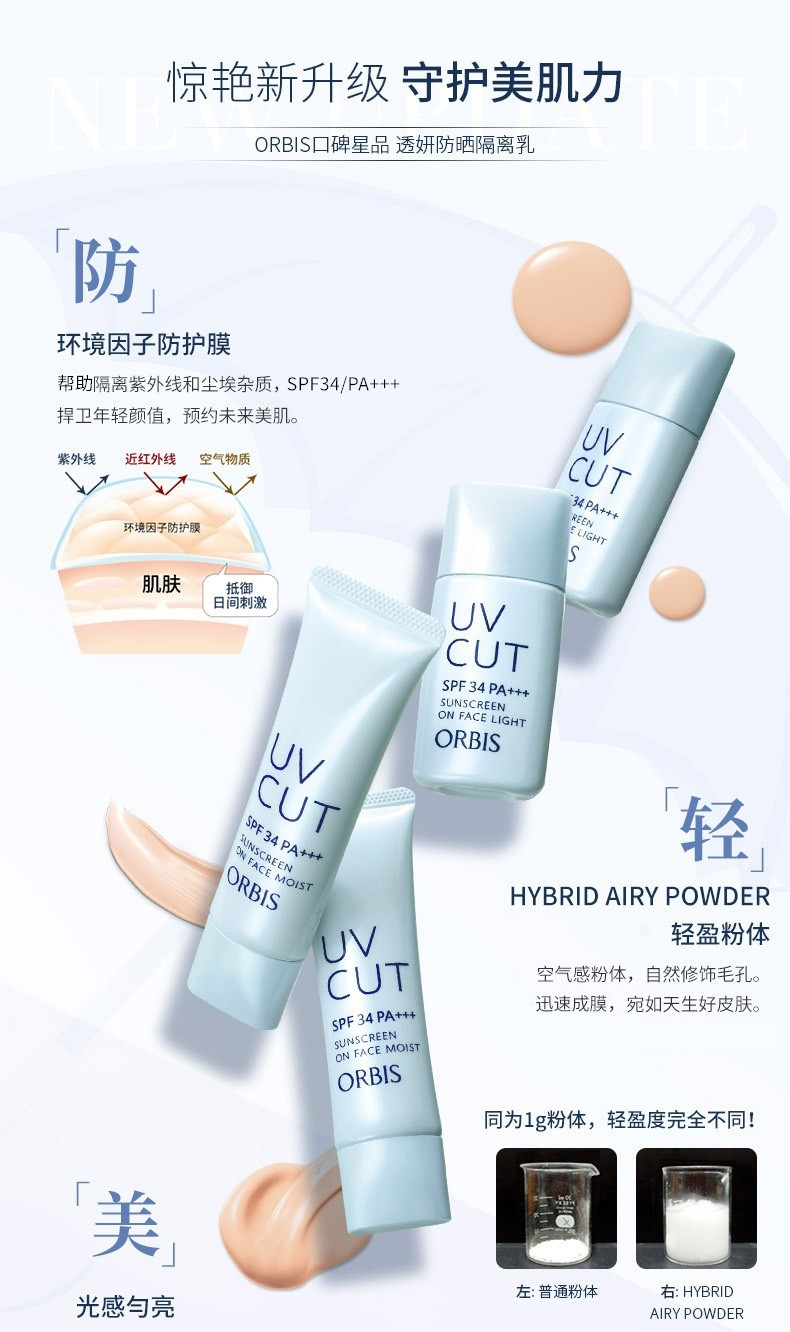 Orbis 奥蜜思透妍防晒隔离乳 Orbis 奥蜜思透妍美肌隔离防晒乳 百思特网
