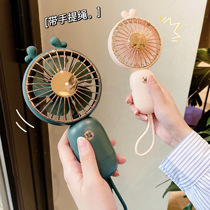 Cute small fan handheld student dormitory portable portable portable small usb mini mute charging electric fan
