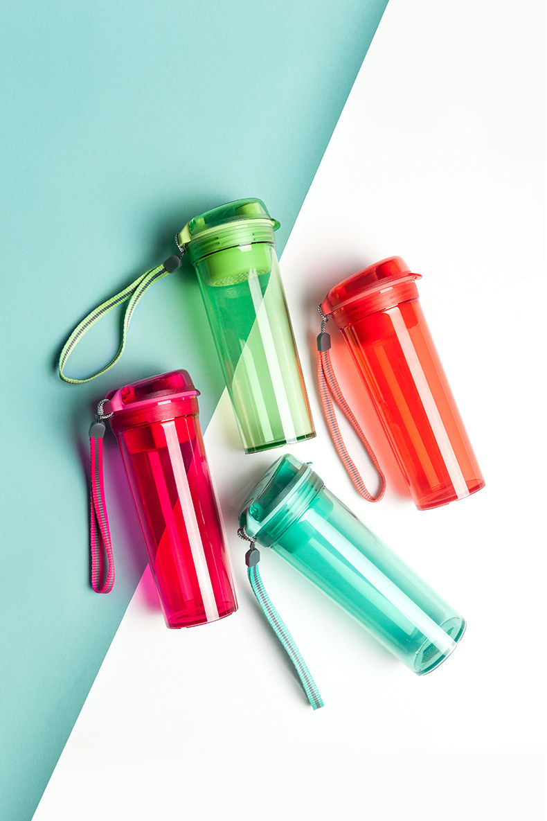 特百惠(tupperware) 晶彩茶韵随心杯400ml*2(两只装,颜色随机发货)